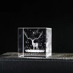3D Laser Engraving K9 Crystal Cube,MY SHOP,3D Laser Engraving K9 Crystal Cube