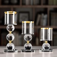 Single-head European-style romantic K9 crystal candlestick,MY SHOP,Single-head European-style romantic K9 crystal candlestick