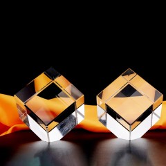 3D laser internal engraving transparent K9 crystal cube (customizable),MY SHOP,3D laser internal engraving transparent K9 crystal cube (customizable)