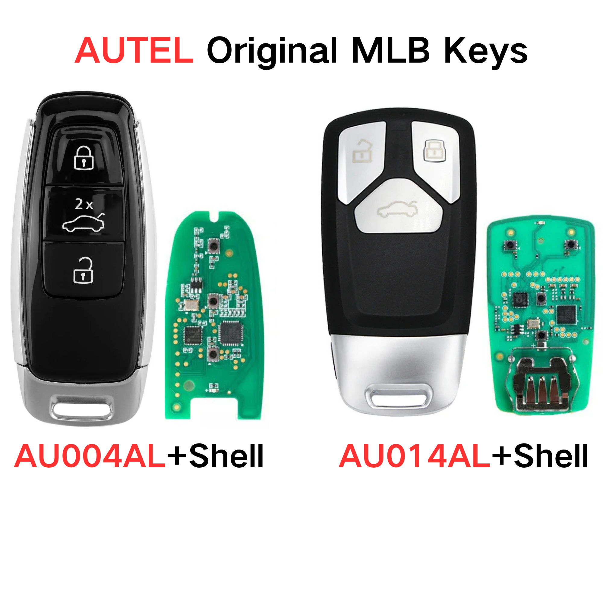 Autel Original Ikey AU004AL AU014AL MLB Key programming with Autel IM508S IM608Pro2 APB300 MLB programmer Add key for MLB system