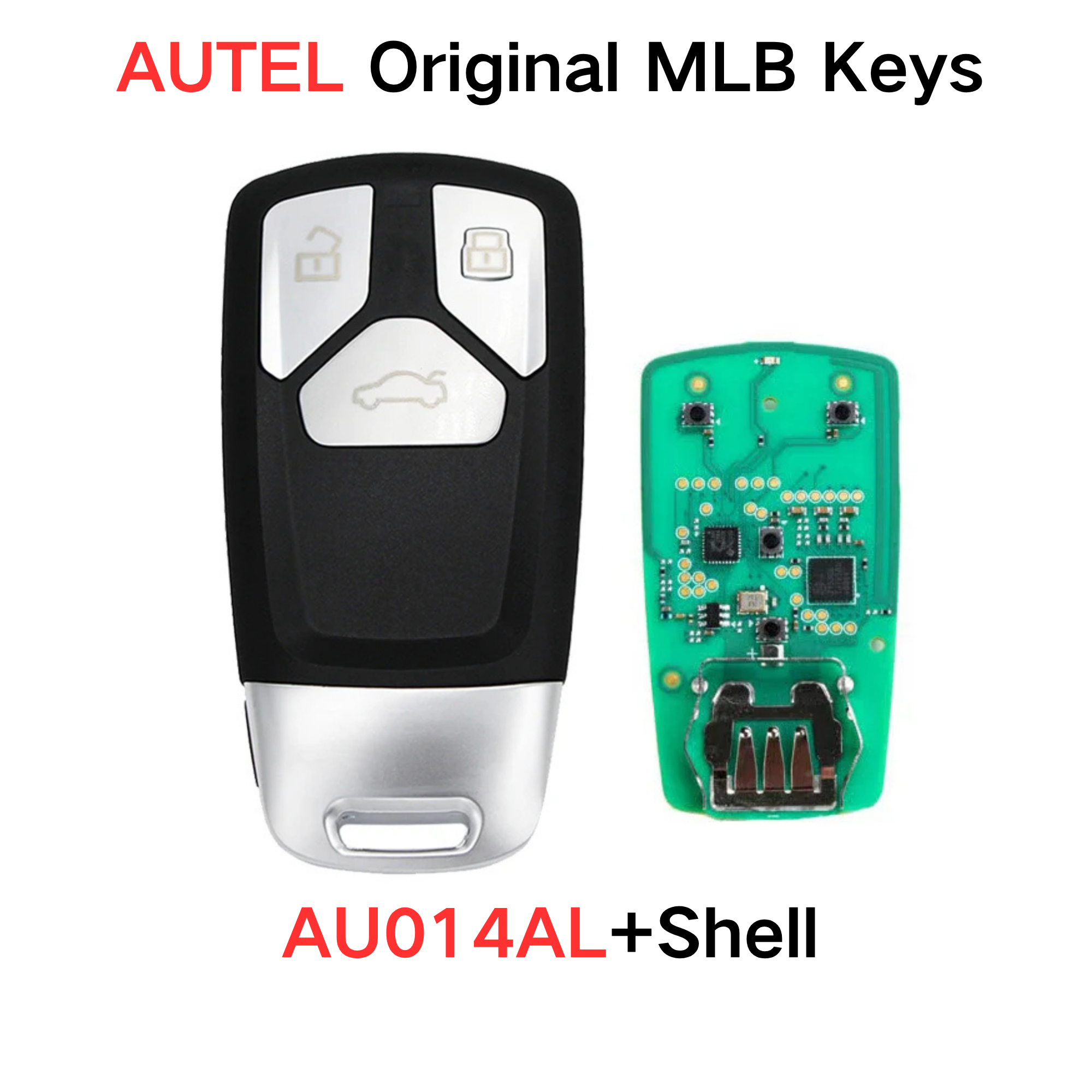 Autel Original Ikey AU004AL AU014AL MLB Key programming with Autel IM508S IM608Pro2 APB300 MLB programmer Add key for MLB system