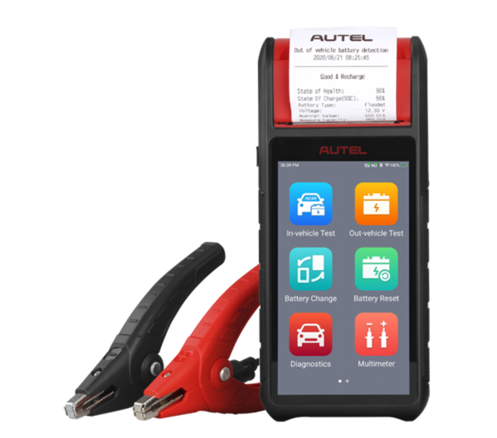 Autel MaxiBAS BT608 Battery & Electrical System Analyzer Battery Health Test Intelligent Cold Cranking Ability Electrical System Diagnosis Tool