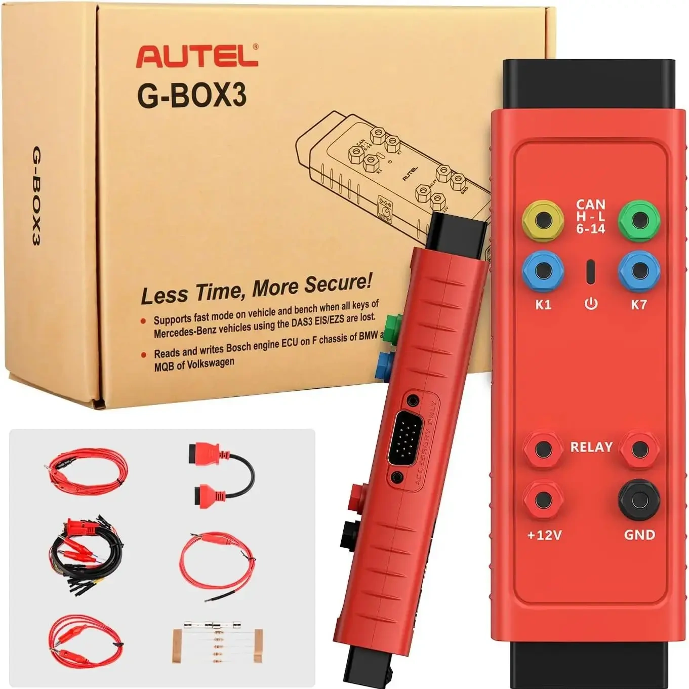 Autel G-BOX3 Key Programming Tool G-BOX For Mercedes-Benz BMW Toyota 4A All Key Lost Work Key Programmer