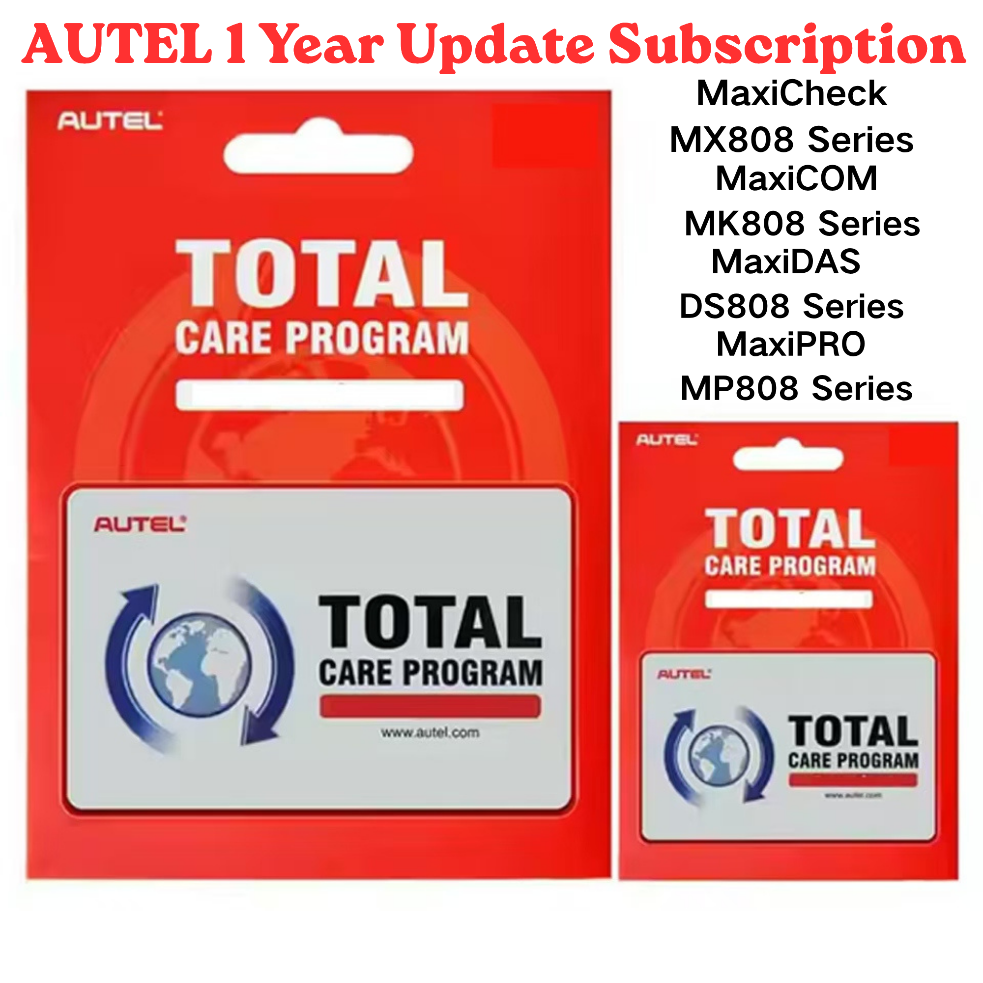 Autel 1 Year Update subscription For Autel MX808 MK808 MX808S MK808S DS808 MP808 DS808S MP808S MX808-TS MK808-TS MX808-BT MK808-BT MX808S-BT MK808S-BT DS808-BT DS808-TS MP808-BT MP808-TS