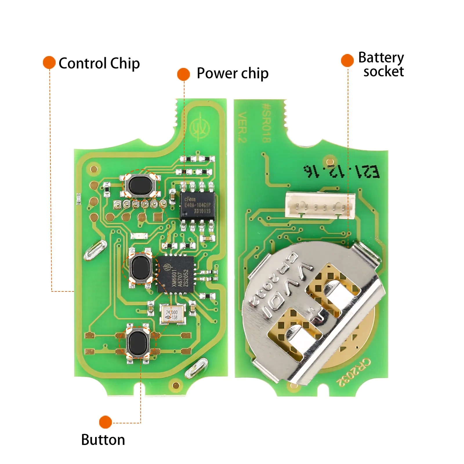 Xhorse XKMA00EN VVDI Wired Remote Xhorse Universal remote key