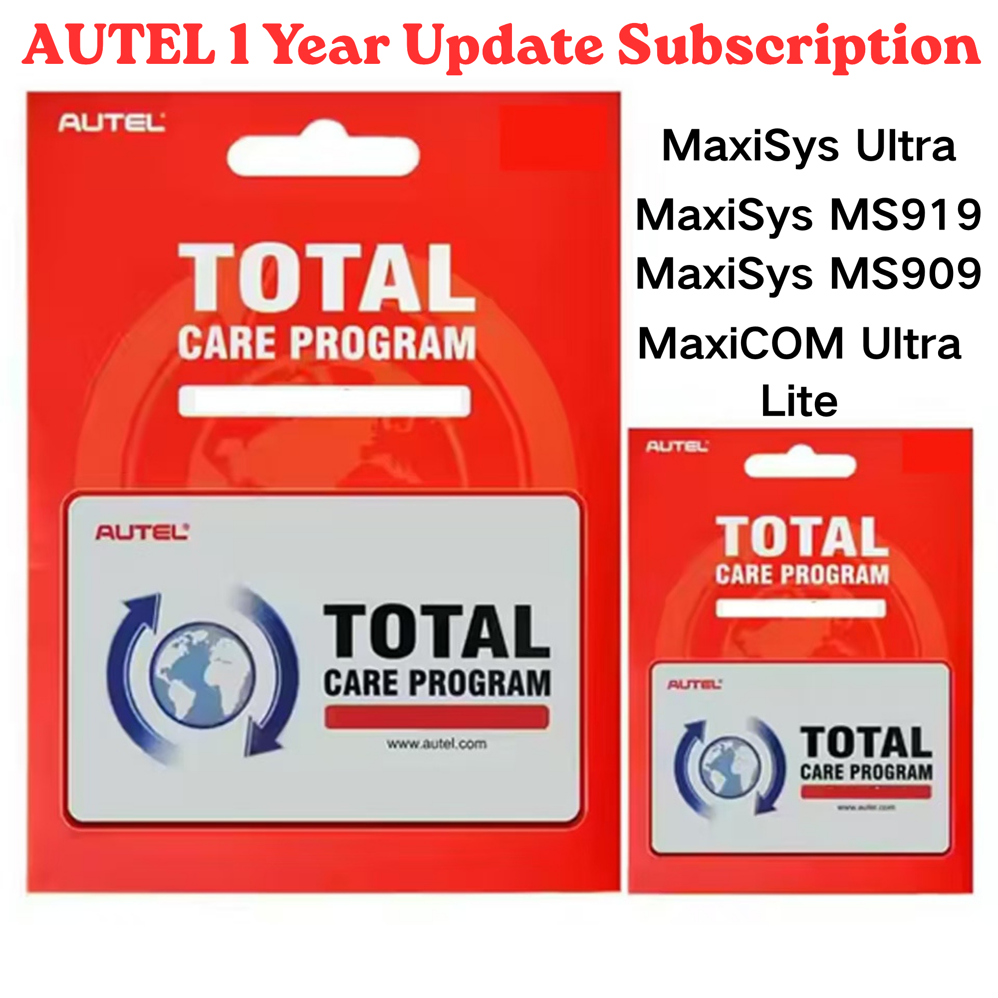 Autel 1 Year Update Subscription MaxiSys Ultra MS909 MS919 MaxiCOM Ultra Lite ADAS