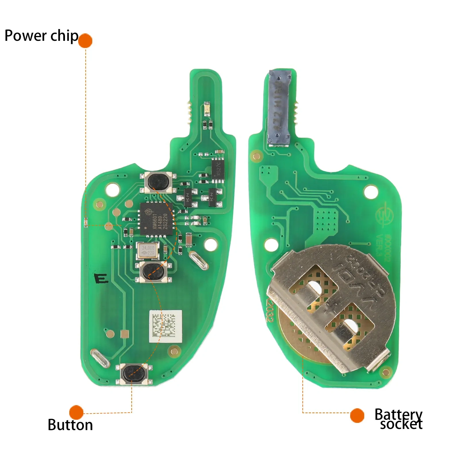 Xhorse XEDS01EN VVDI Super Remote Xhorse Universal remote key With XT27A super chip