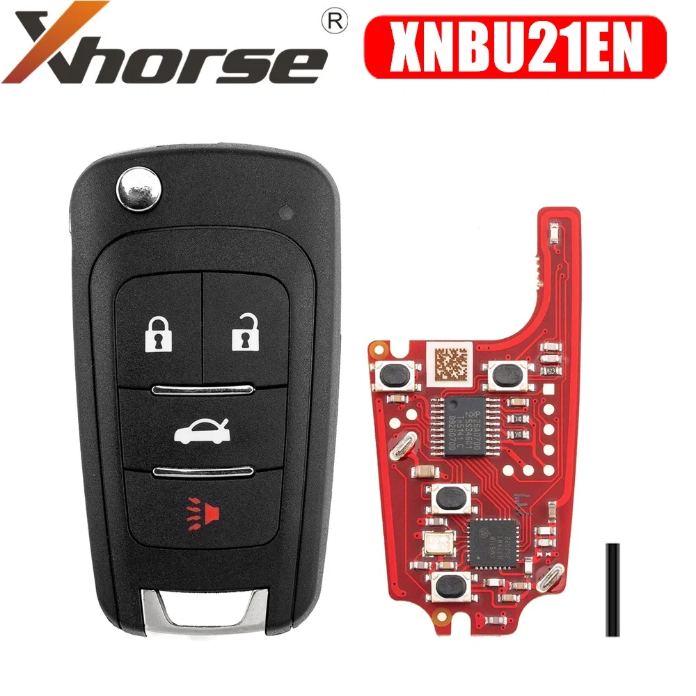 Xhorse XNBU21EN 2nd Generation VVDI Wireless Remote Xhorse Universal remote key With NXP Electronic Chip ID46 ID47