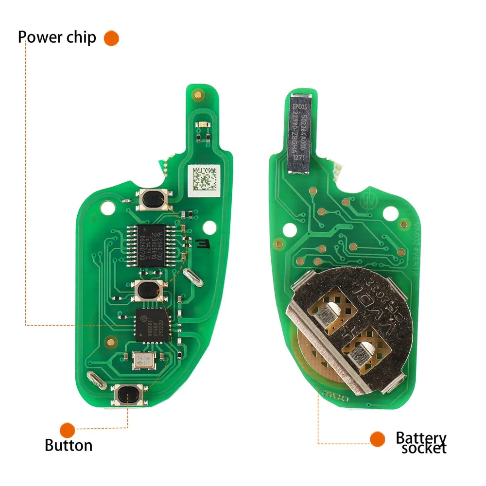 Xhorse XNDS00EN VVDI Wireless Remote Xhorse Universal remote key With NXP Electronic Chip ID46 ID47