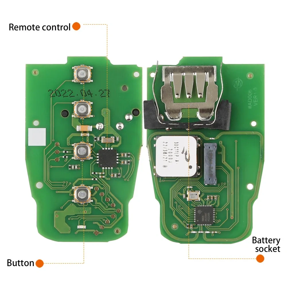 Xhorse XSADJ1EN VVDI smart key Xhorse Universal remote key XM38