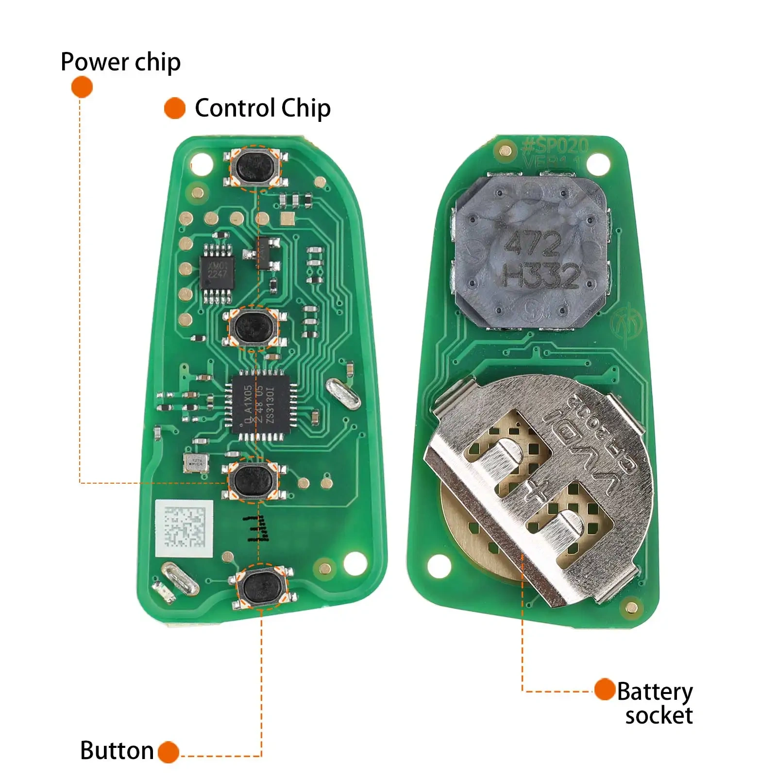 Xhorse XSKF21EN VVDI smart key Xhorse Universal remote key