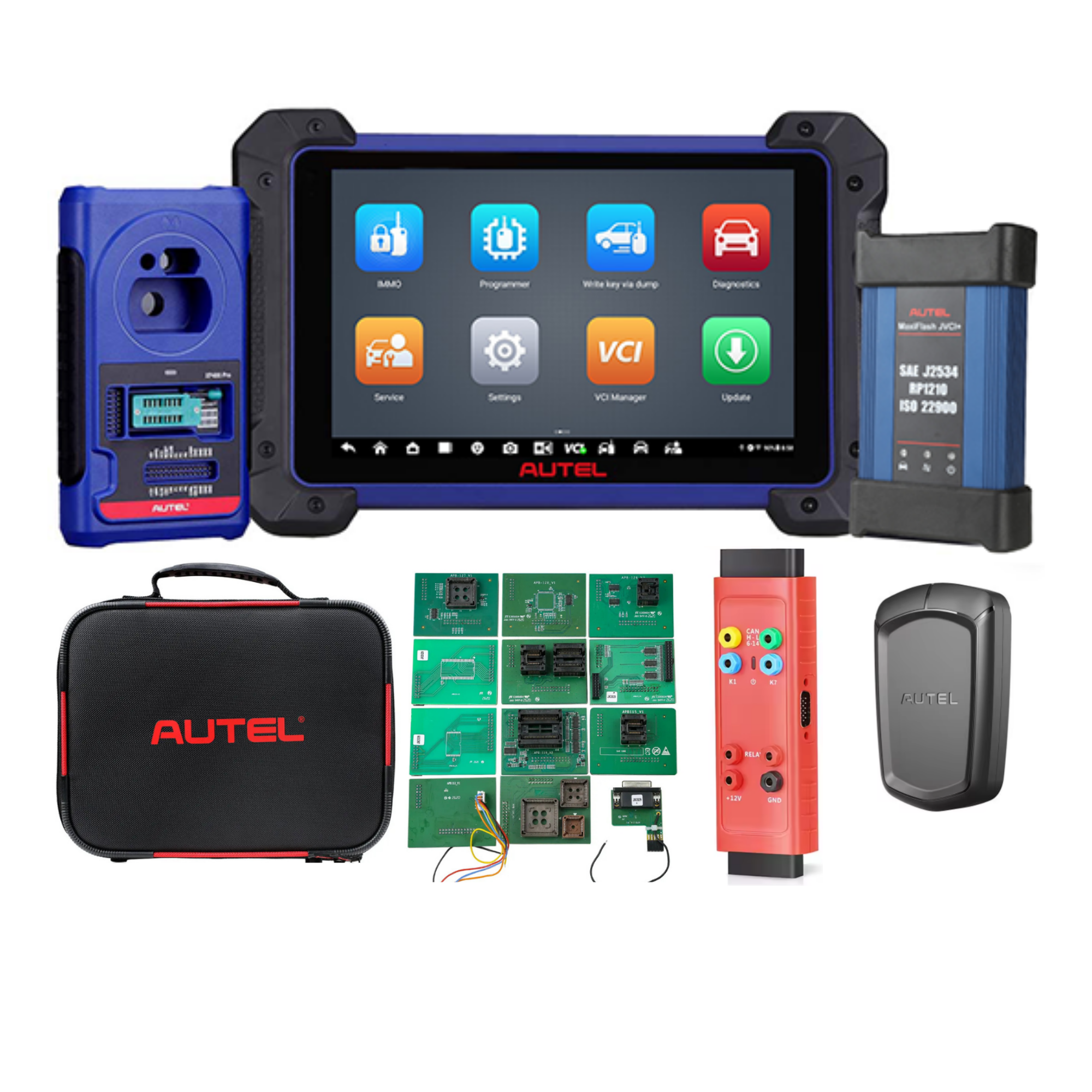 Autel MaxiIM IM608ProII + XP400PRO + APB112 + G-box3 + IMKPA Adapter Kit Key Programming Diagnostic Tool OBD2 Scanner MaxiFlash JVCI+ J2534
