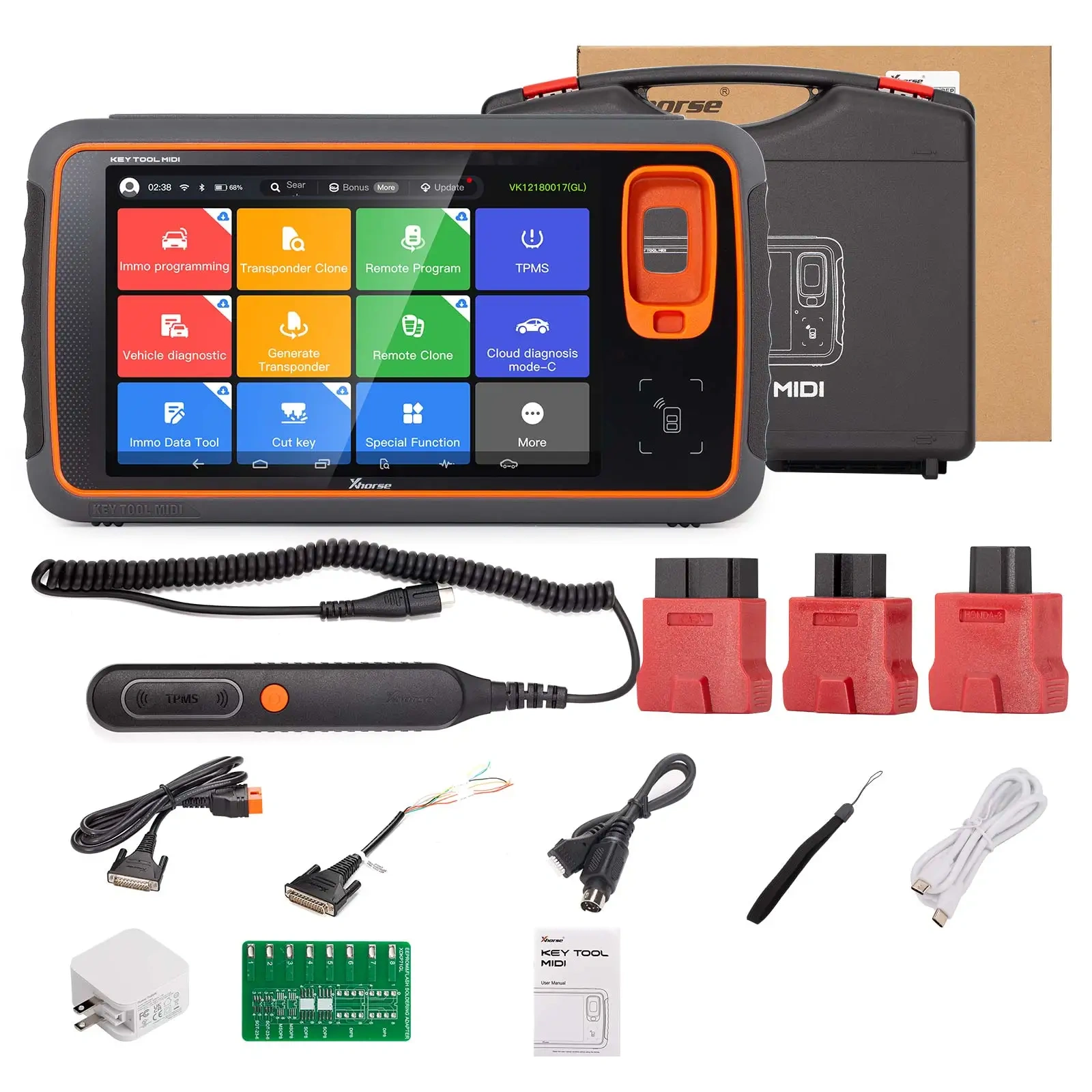 Xhorse Key Tool MIDI Basic Version 2-in-1 Automotive Solution For IMMO Programming and TPMS Function