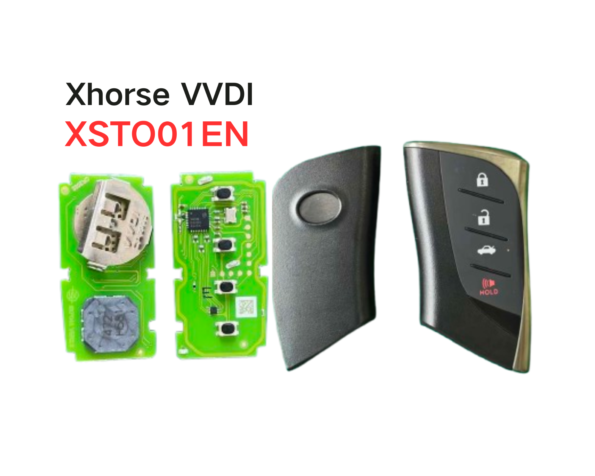 Xhorse XM38 XSTO01EN Toyota 8A/4D/4A VVDI smart key Xhorse Universal remote key