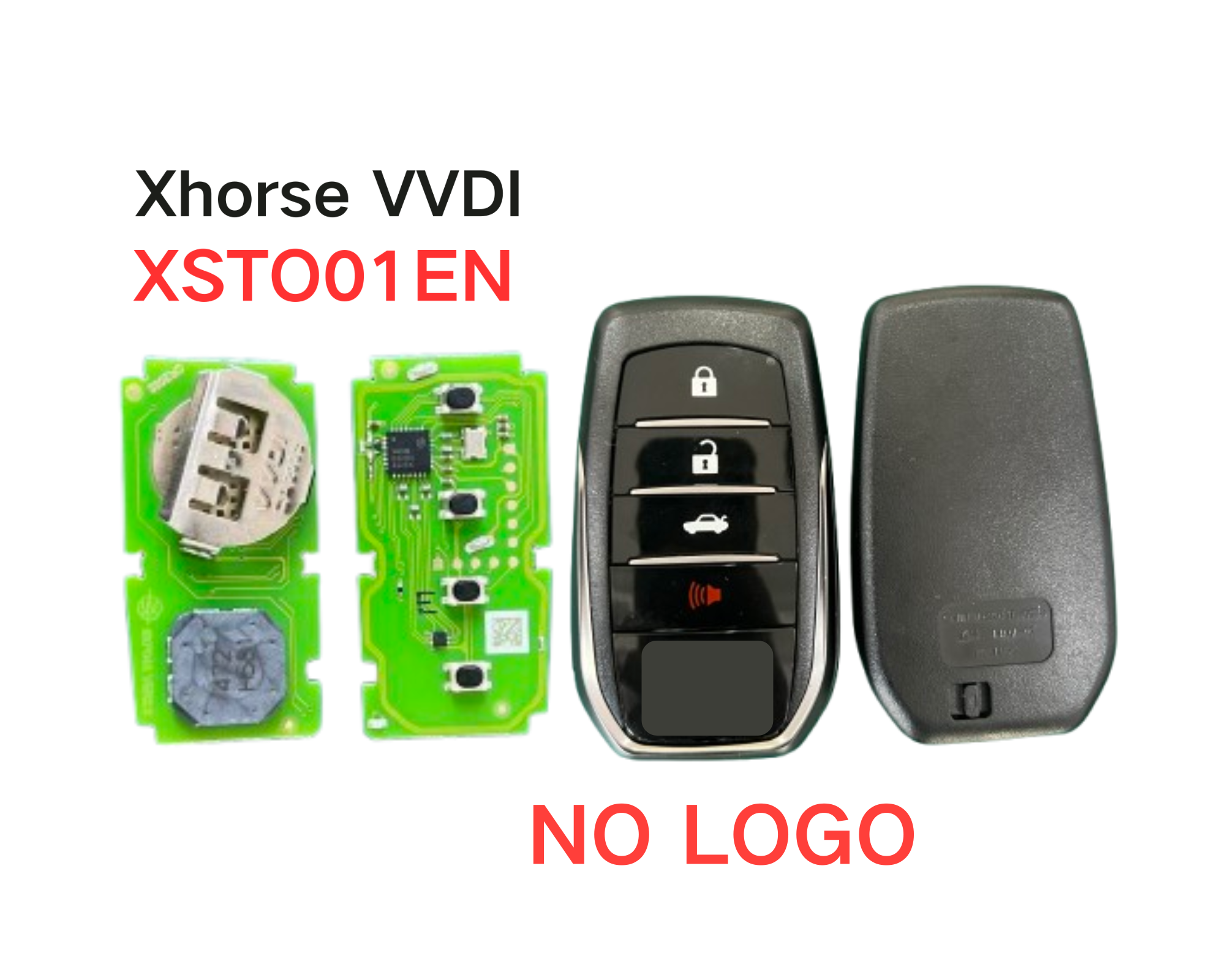Xhorse XM38 XSTO01EN Toyota 8A/4D/4A VVDI smart key Xhorse Universal remote key