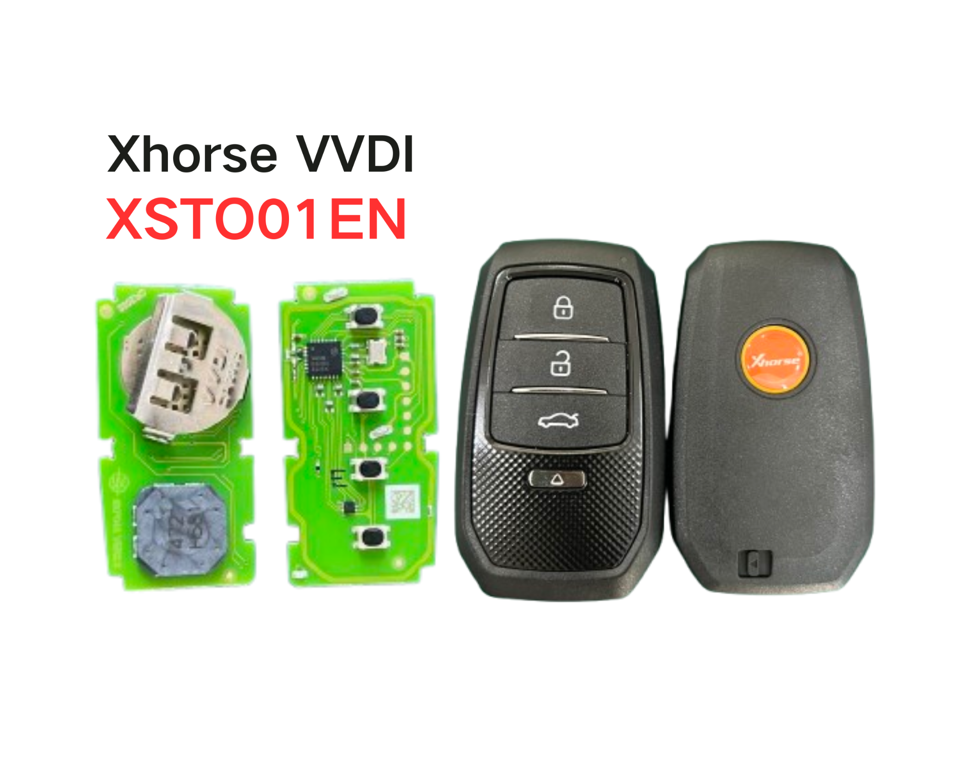 Xhorse XM38 XSTO01EN Toyota 8A/4D/4A VVDI smart key Xhorse Universal remote key