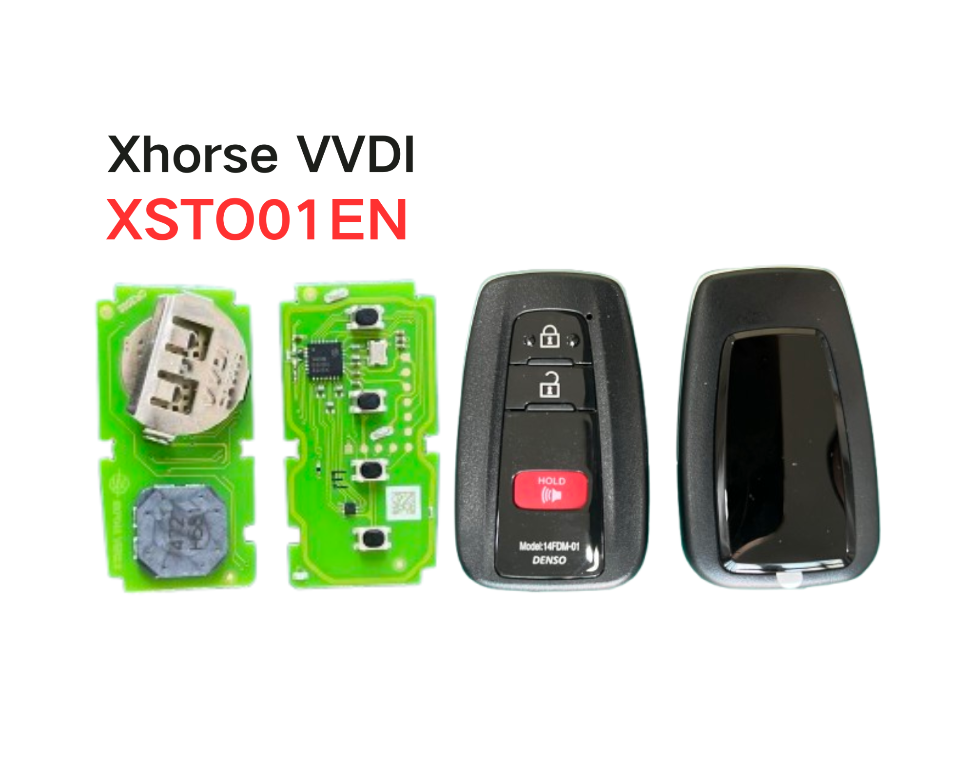 Xhorse XM38 XSTO01EN Toyota 8A/4D/4A VVDI smart key Xhorse Universal remote key