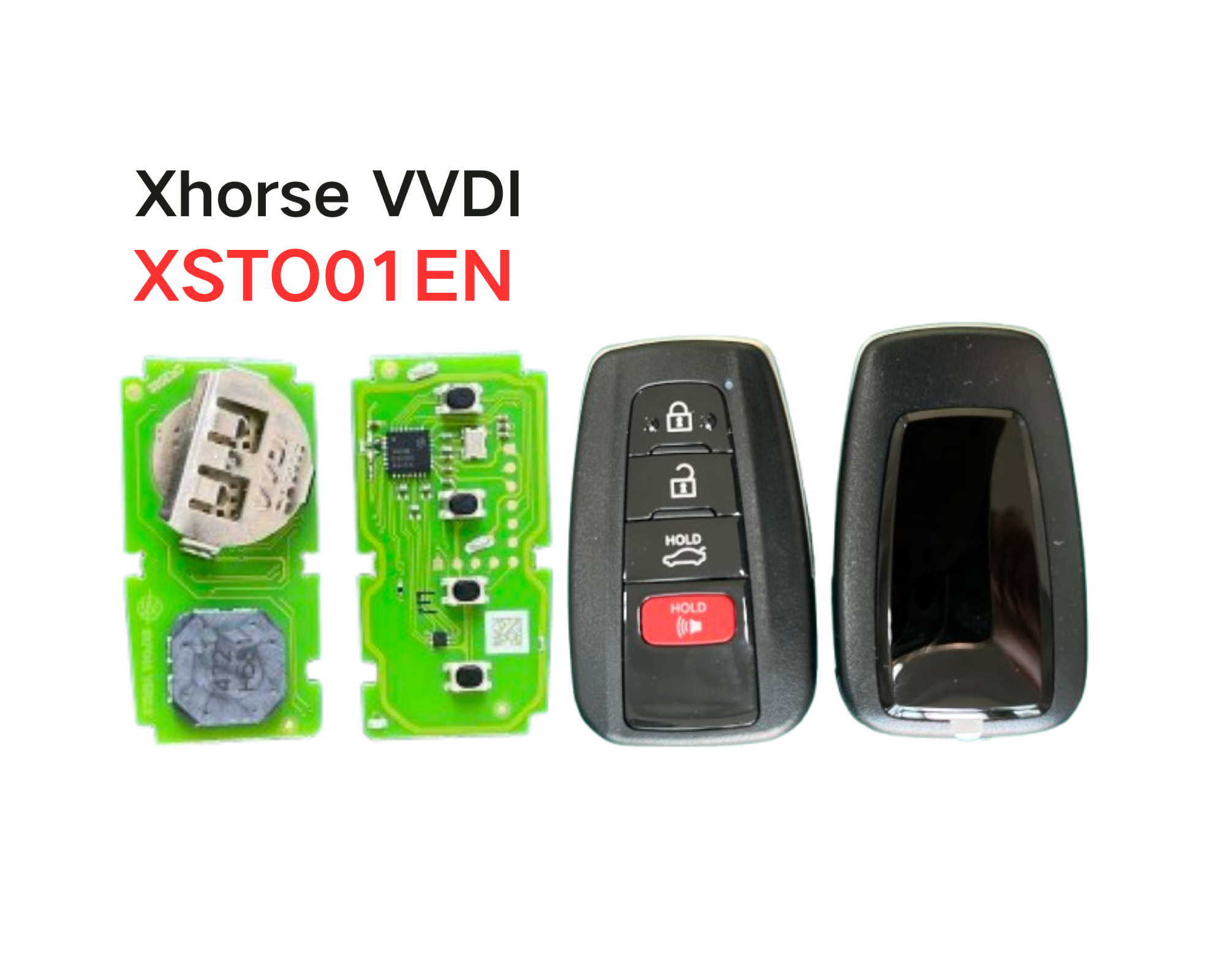 Xhorse XM38 XSTO01EN Toyota 8A/4D/4A VVDI smart key Xhorse Universal remote key