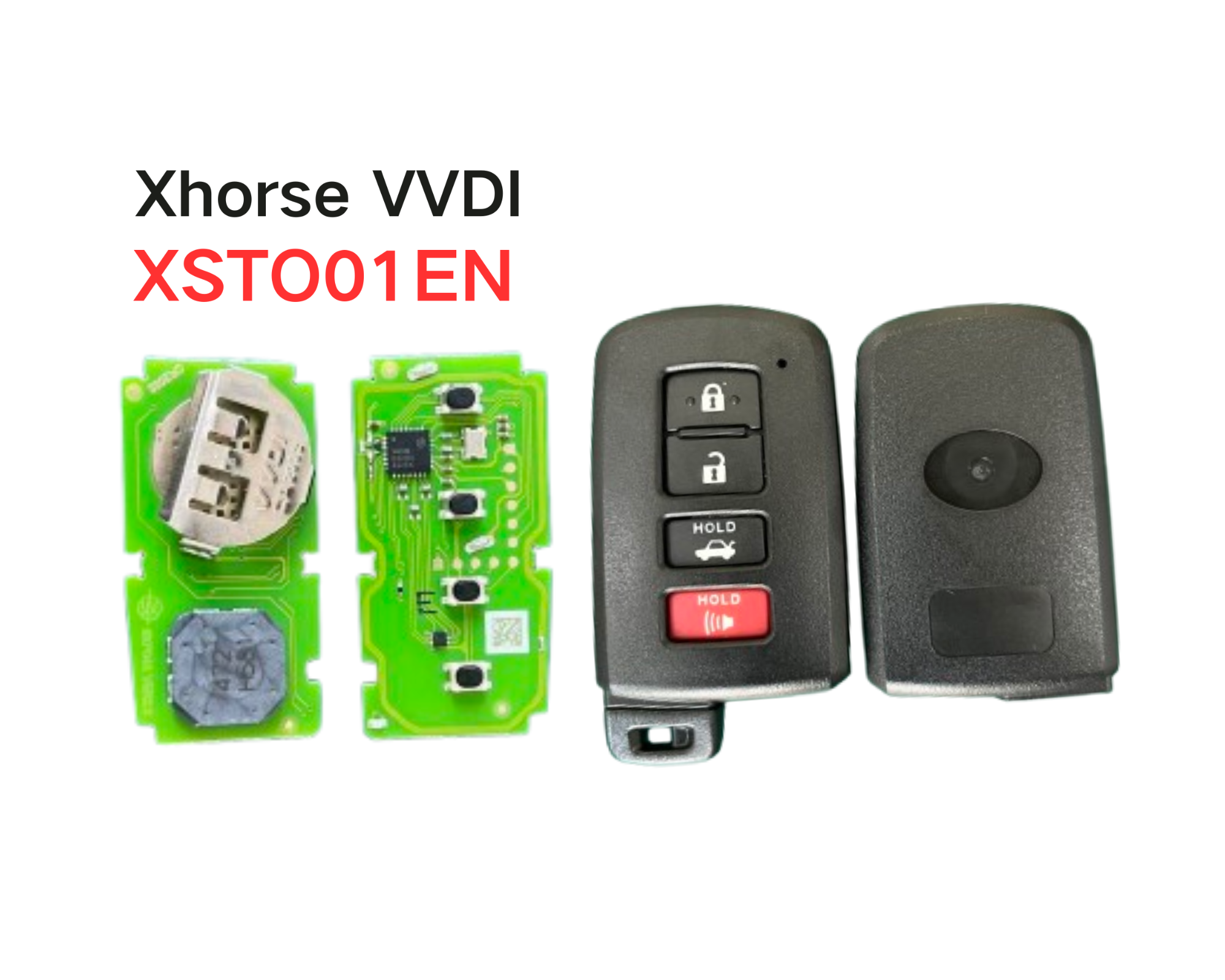 Xhorse XM38 XSTO01EN Toyota 8A/4D/4A VVDI smart key Xhorse Universal remote key