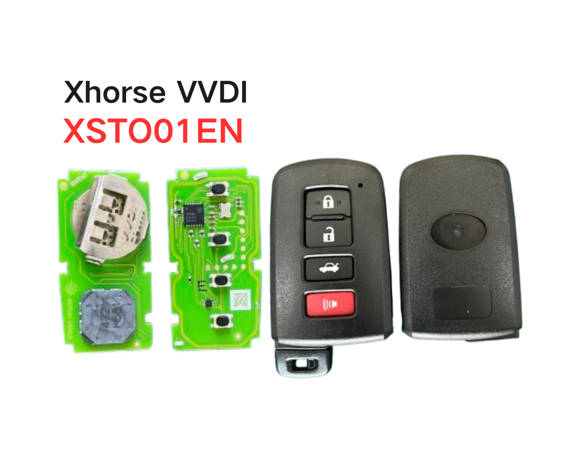 Xhorse XM38 XSTO01EN Toyota 8A/4D/4A VVDI smart key Xhorse Universal remote key