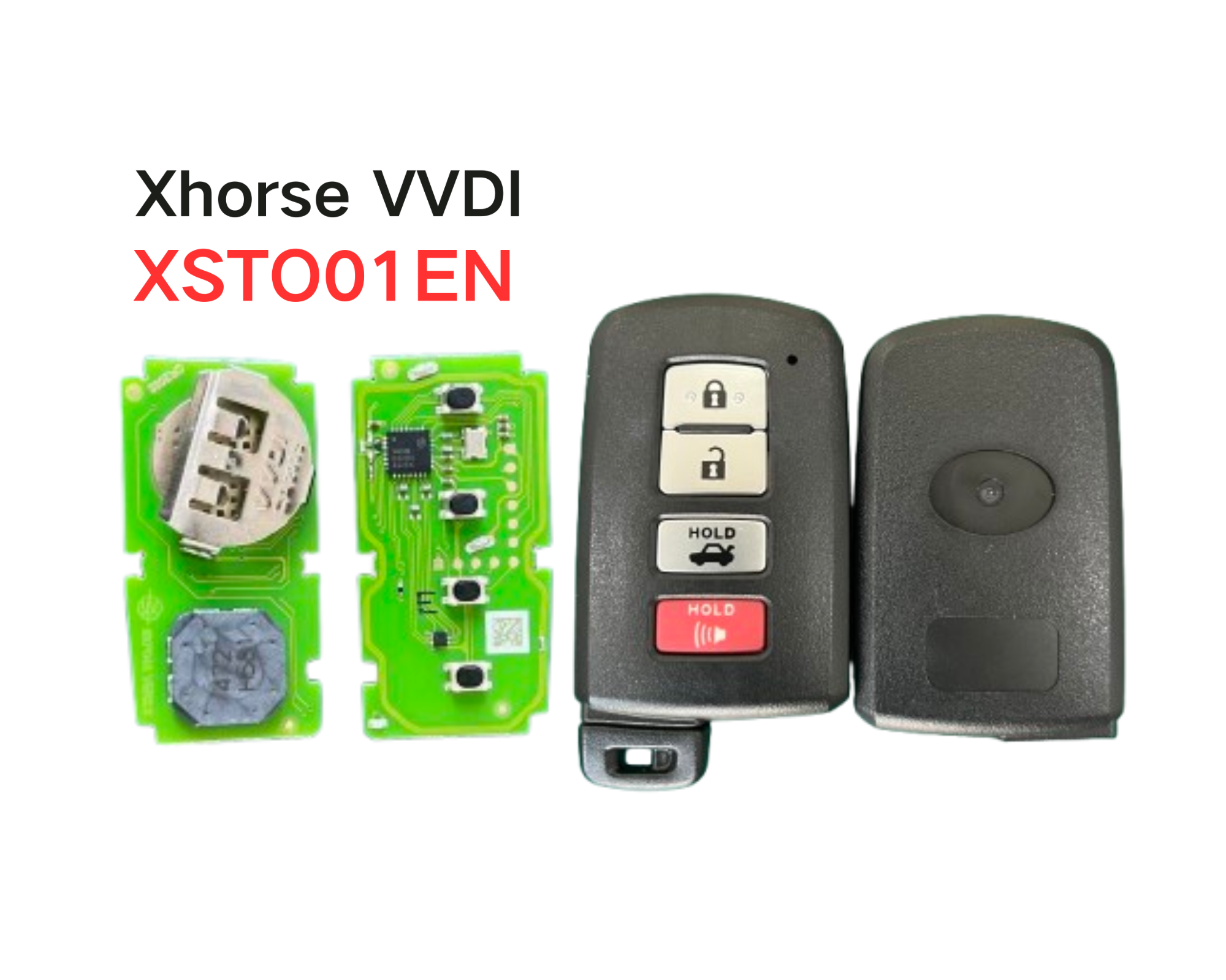 Xhorse XM38 XSTO01EN Toyota 8A/4D/4A VVDI smart key Xhorse Universal remote key