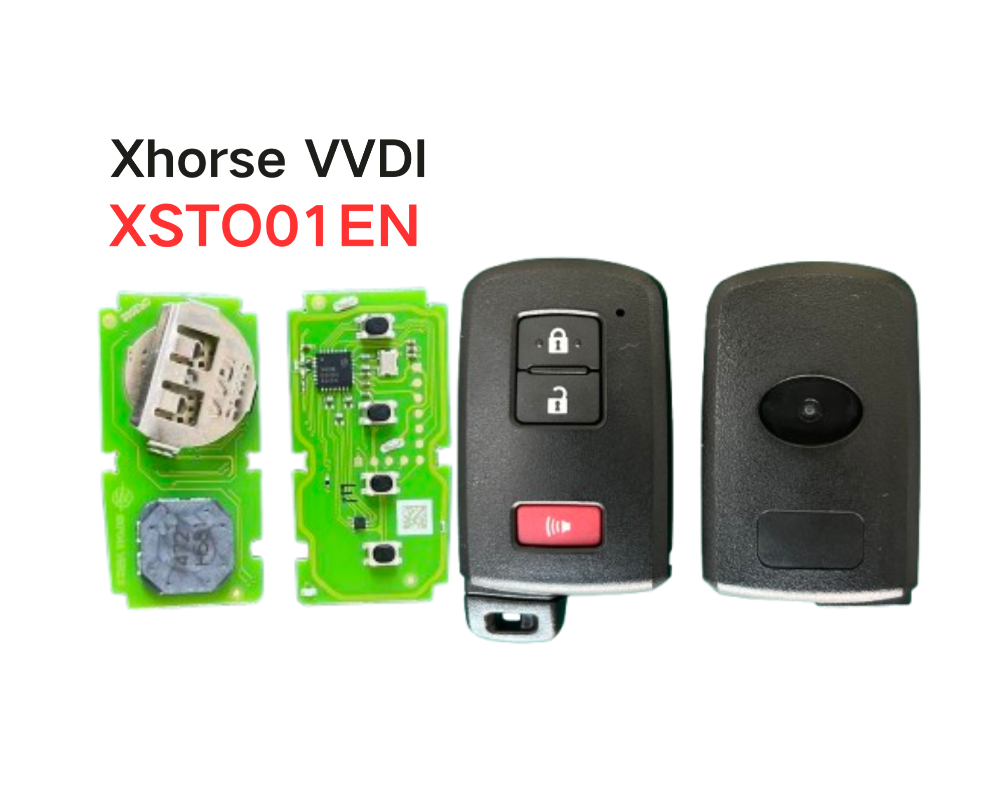Xhorse XM38 XSTO01EN Toyota 8A/4D/4A VVDI smart key Xhorse Universal remote key