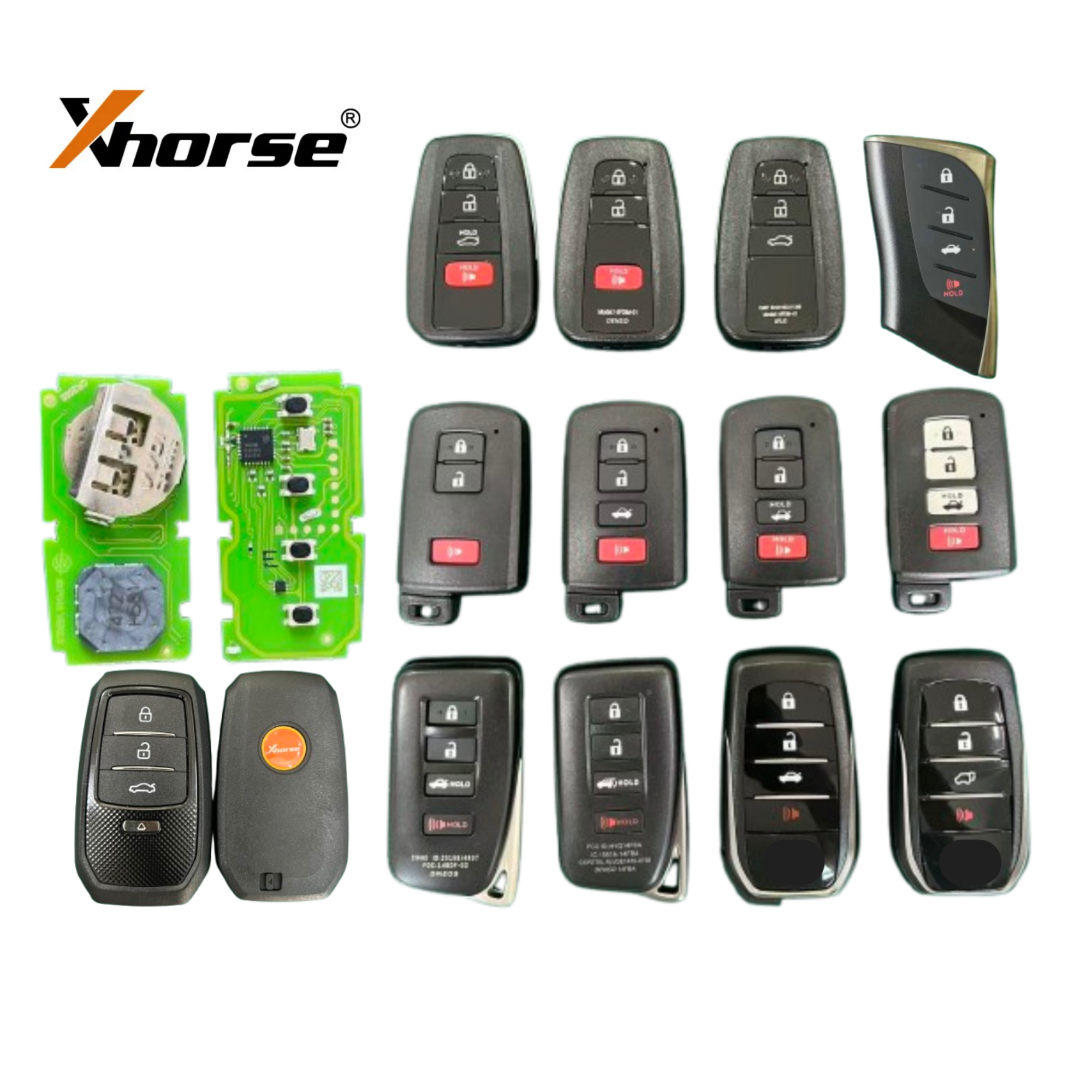 Xhorse XM38 XSTO01EN Toyota 8A/4D/4A VVDI smart key Xhorse Universal remote key