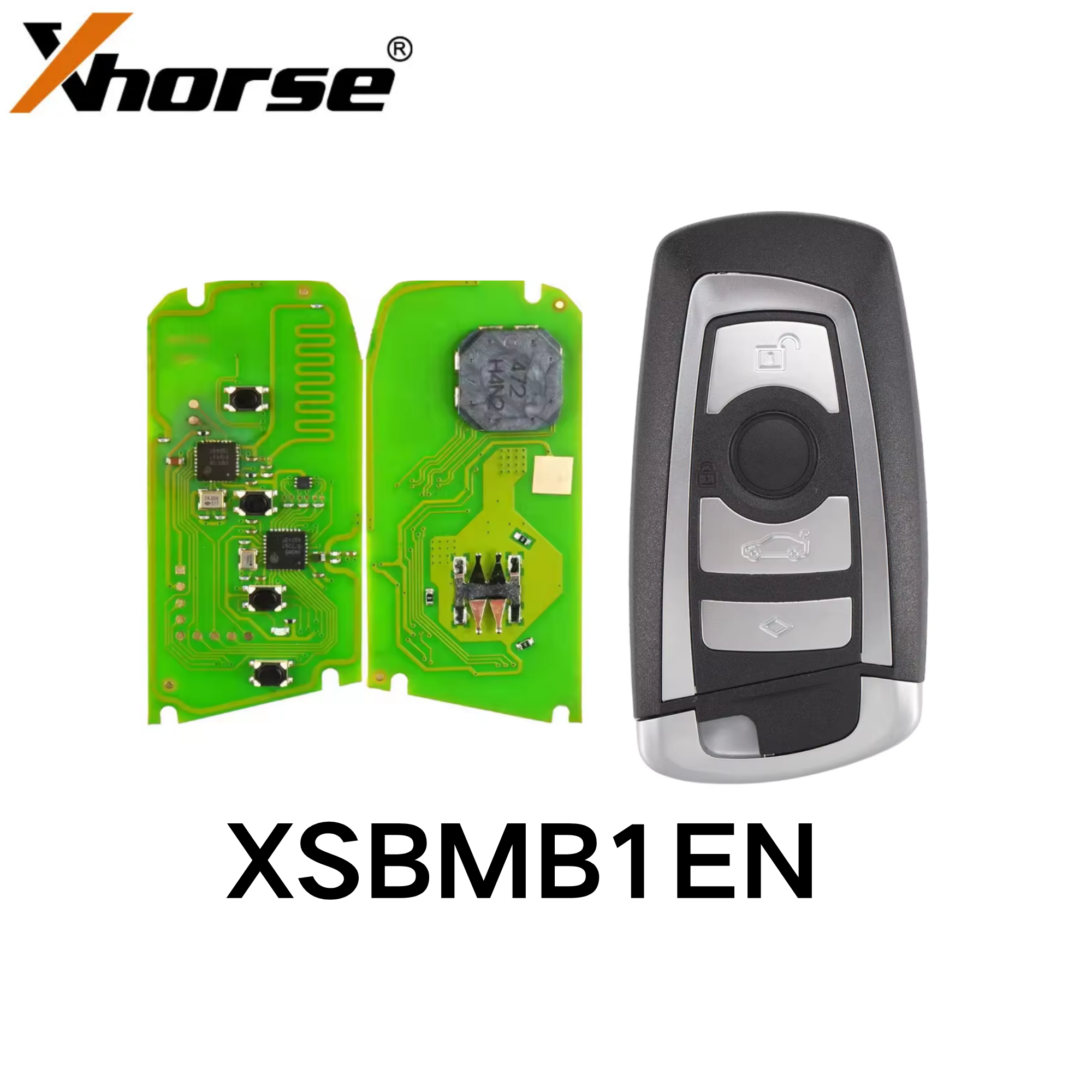 XHORSE  XSBMB1EN Bread Style PCBA XSBMK1EN Knife Style PCBA XSBMU1EN U-Shape PCBA BMW Series Universal Smart Key Support the Full Range for BMW F/G Chassis