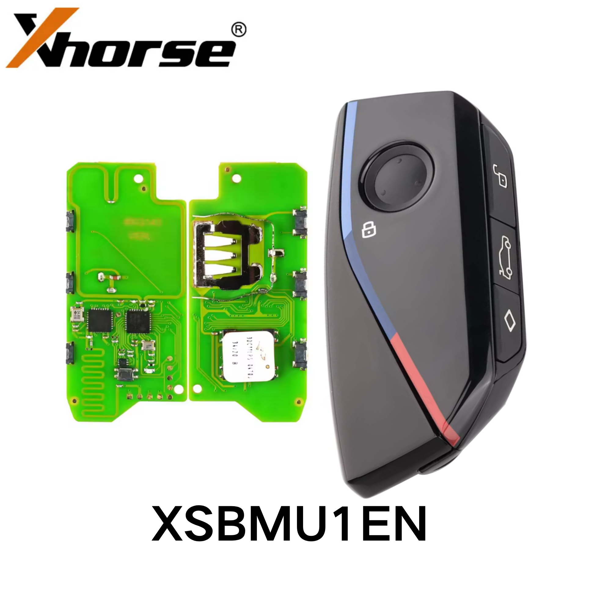 XHORSE  XSBMB1EN Bread Style PCBA XSBMK1EN Knife Style PCBA XSBMU1EN U-Shape PCBA BMW Series Universal Smart Key Support the Full Range for BMW F/G Chassis