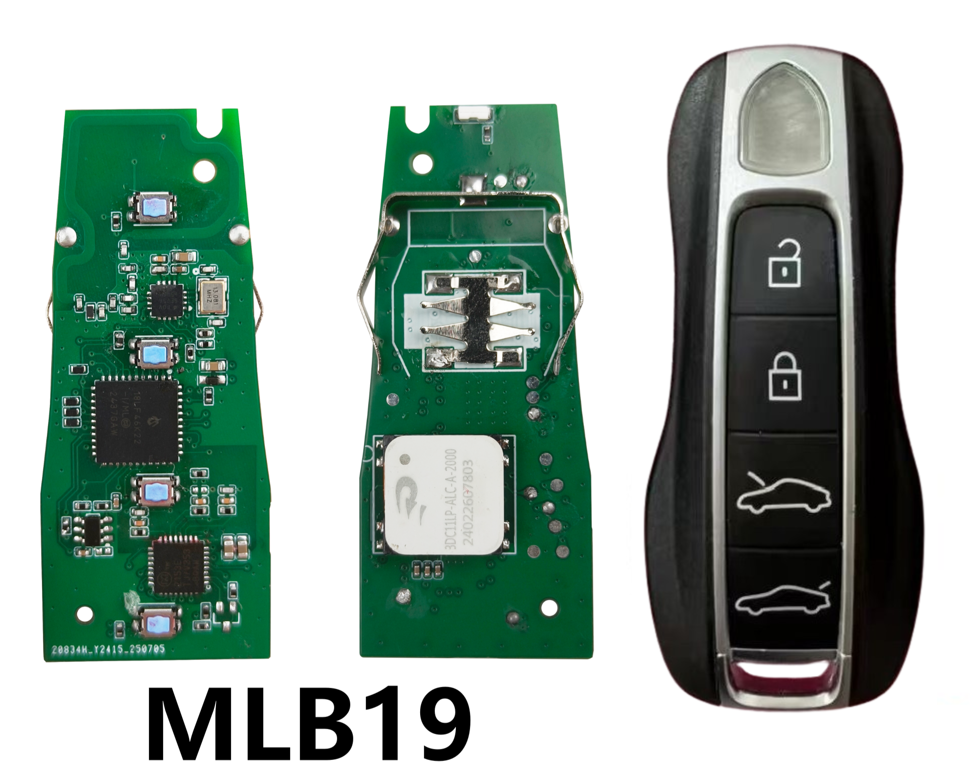KeyDiy KD MLB08 MLB19 MLB26 OEM Solution PCB 434MHZ with shell for MLB system key programming AUDI A4 Q5 A6 A8 Porsche work with KDX4 KD X4 KD-X4