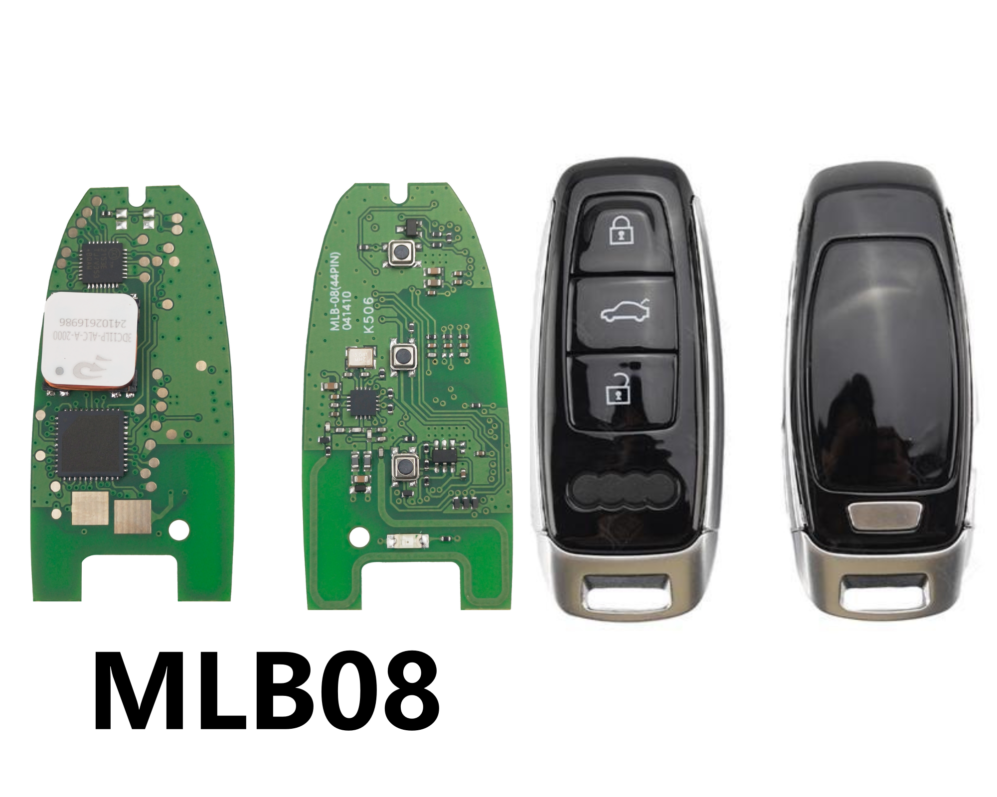 KeyDiy KD MLB08 MLB19 MLB26 OEM Solution PCB 434MHZ with shell for MLB system key programming AUDI A4 Q5 A6 A8 Porsche work with KDX4 KD X4 KD-X4
