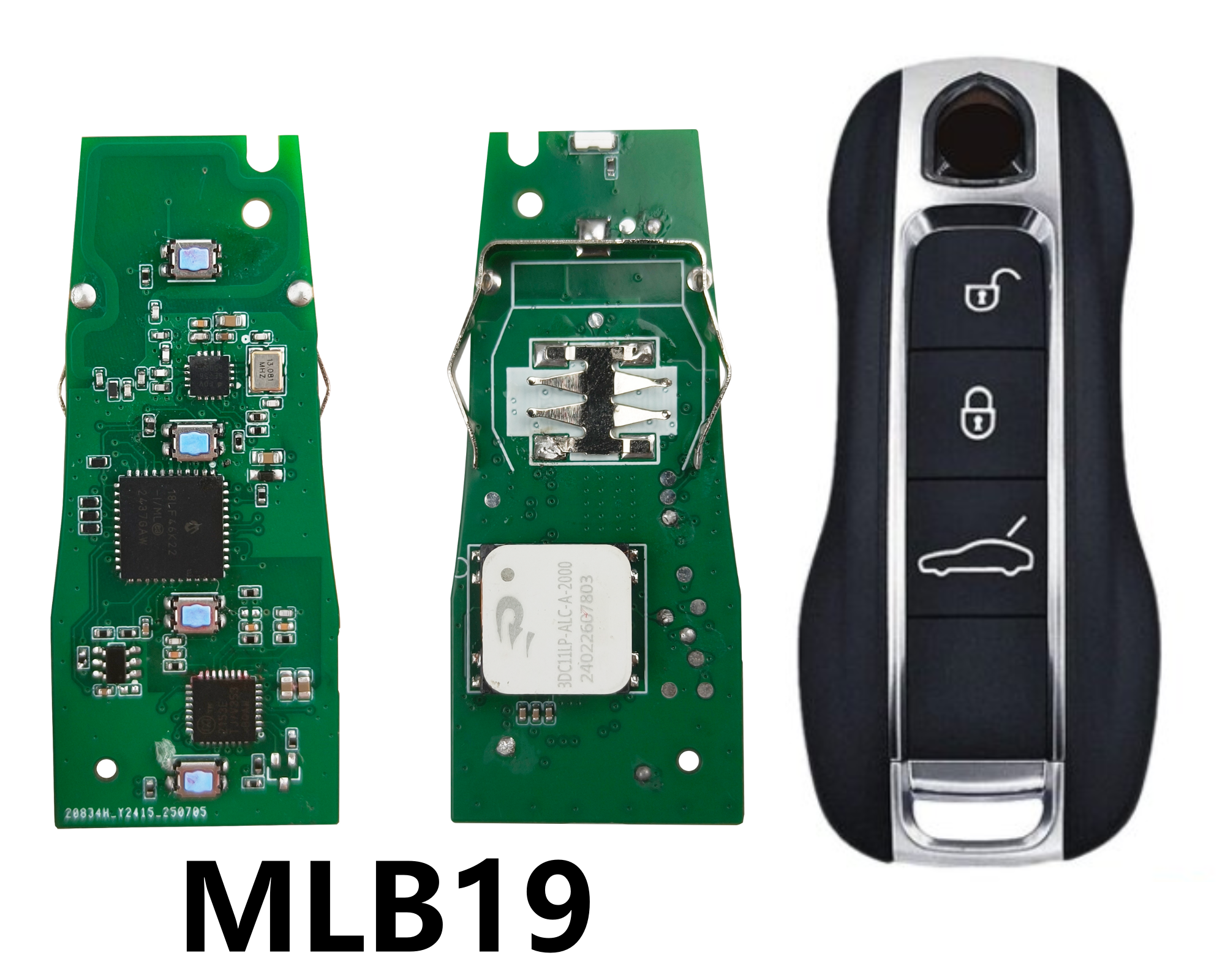 KeyDiy KD MLB08 MLB19 MLB26 OEM Solution PCB 434MHZ with shell for MLB system key programming AUDI A4 Q5 A6 A8 Porsche work with KDX4 KD X4 KD-X4
