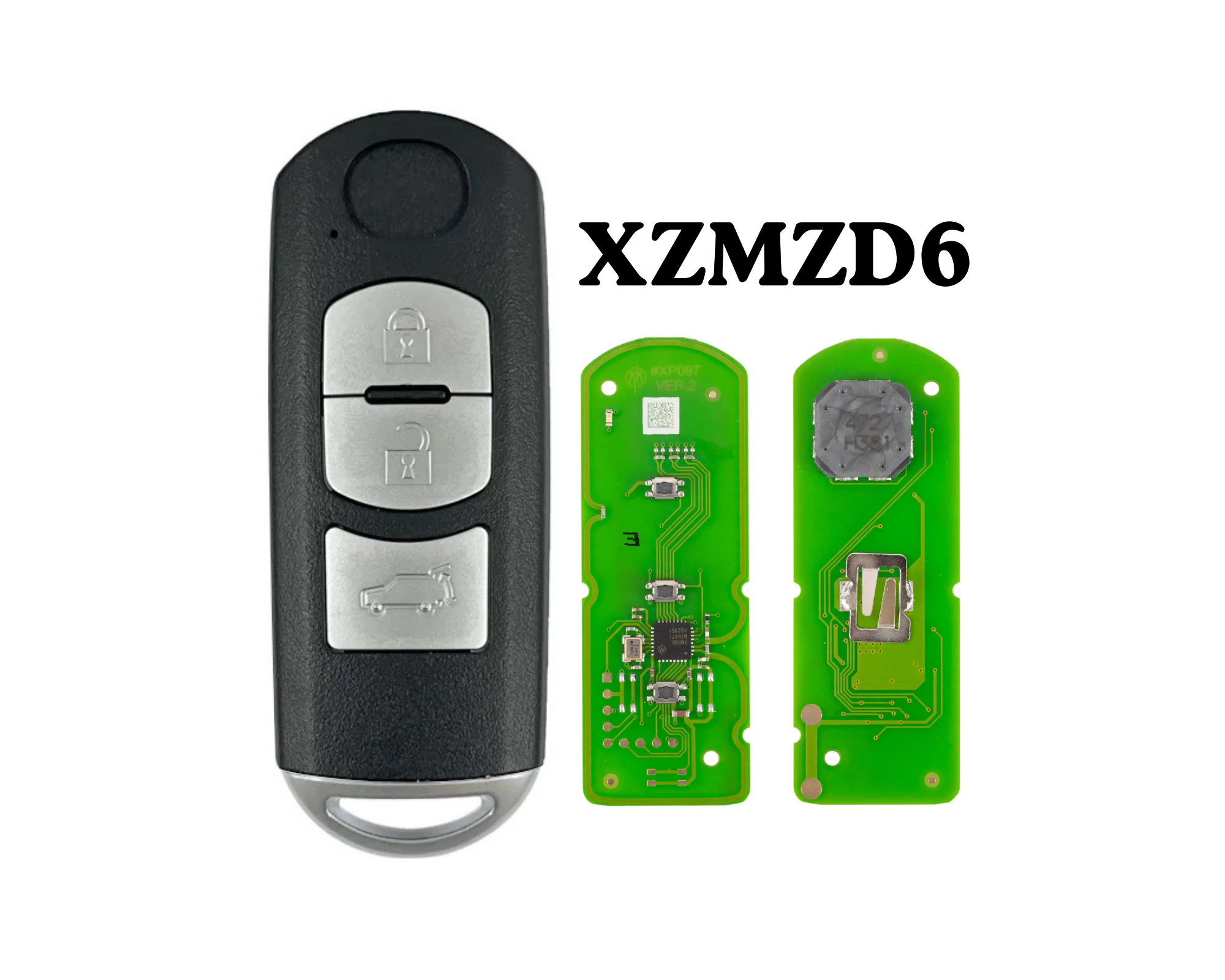 Xhorse Special Remote XZMZD6EN Board With shell For Mazda Keyless Models