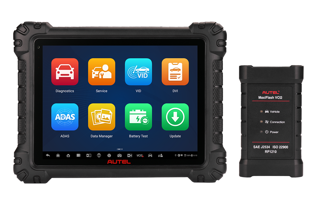 AUTEL MaxiSYS MS909S2 Diagnostic 3rd Gen Topology Diagram Scanner ECU Programming Tablet with MaxiFlash VCI/J2534 ADAS Diagnostic Scanner