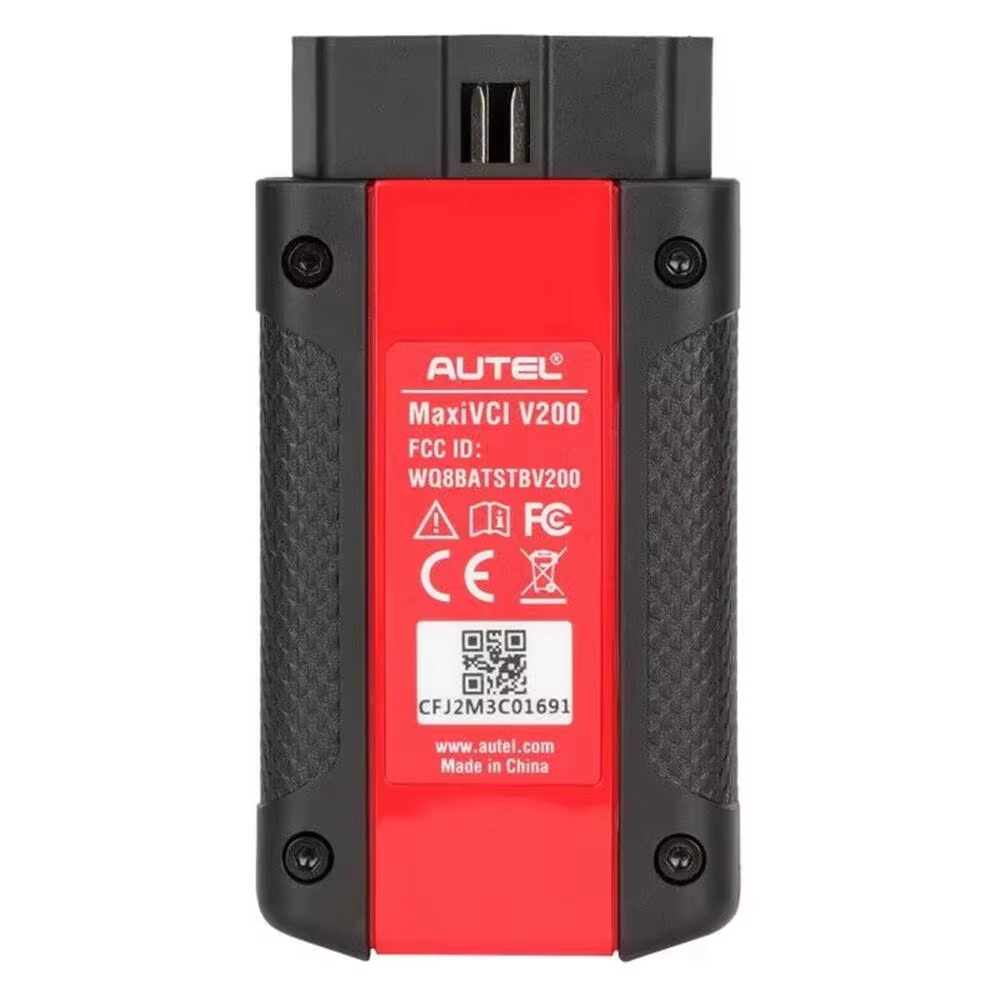 Autel MaxiVCI V200 Bluetooth Connector Vehicle Communication Interface Support CAN FD Compatible with Autel KM100 ITS600 BT608 BT506 MS906Pro MK906Pro MS906Max