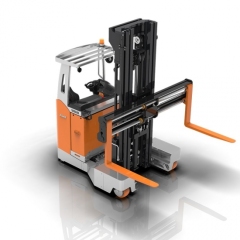 2.5 ton Electric Multi-directional Forklift with fork postioner attachment,Zowellvna,2.5 ton Electric Multi-directional Forklift with fork postioner attachment