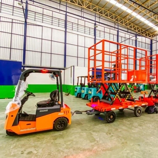 4 Ton Electric Tow Tractor with Camera and Fan,Zowellvna,4 Ton Electric Tow Tractor with Camera and Fan