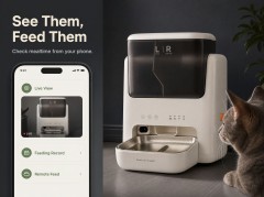 PN-CF03 Dual-Hopper Smart Pet Feeder with Camera & APP Control,Petpalfeed,PN-CF03 Dual-Hopper Smart Pet Feeder with Camera & APP Control
