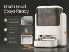 PN-CF03 Dual-Hopper Smart Pet Feeder with Camera & APP Control,Petpalfeed,PN-CF03 Dual-Hopper Smart Pet Feeder with Camera & APP Control