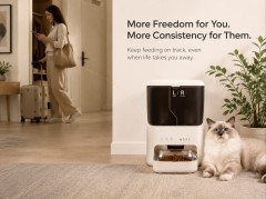 PTM-10B1 5L Dual-Hopper Smart Pet Feeder, APP Remote Control,Petpalfeed,PTM-10B1 5L Dual-Hopper Smart Pet Feeder, APP Remote Control