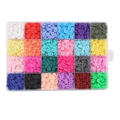 24‑Color Polymer Clay Slices