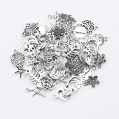 10 Pcs Random Metal Charm Pendants
