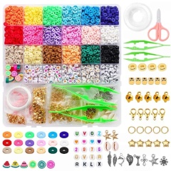 26‑Grid Polymer Clay & Alphabet Beads Tool Kit