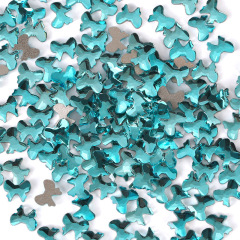 Teal‑Blue 5.5*7 Butterfly‑Shaped, Price Per Piece