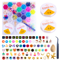 Polymer Clay Beads & Slices + Findings