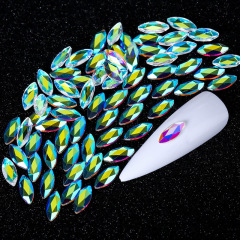 AB‑Iridescent 4*8 Marquise (Single‑piece Price)