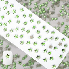 Light‑Green 5*5mm Pentagram