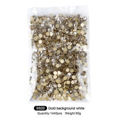 Gold‑Back White