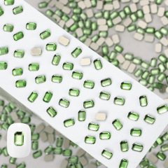Light‑Green 4*6mm Octagon