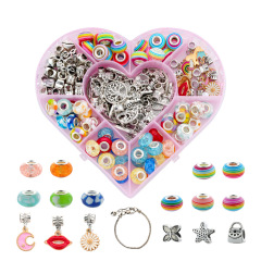 Heart-Shaped Large-Hole Beads 9?Grid Kit